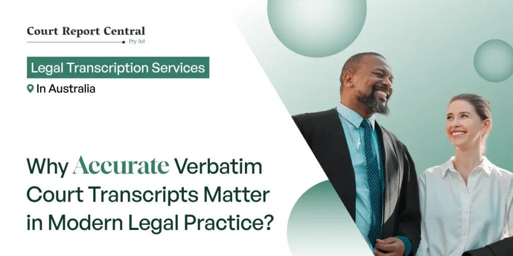 Legal Transcription Services in Australia